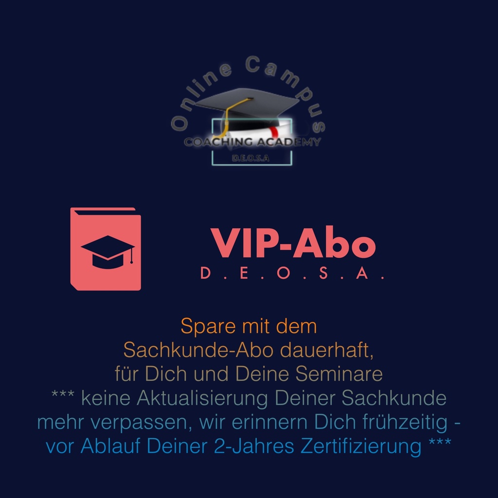 Sachkunde-Abonnement